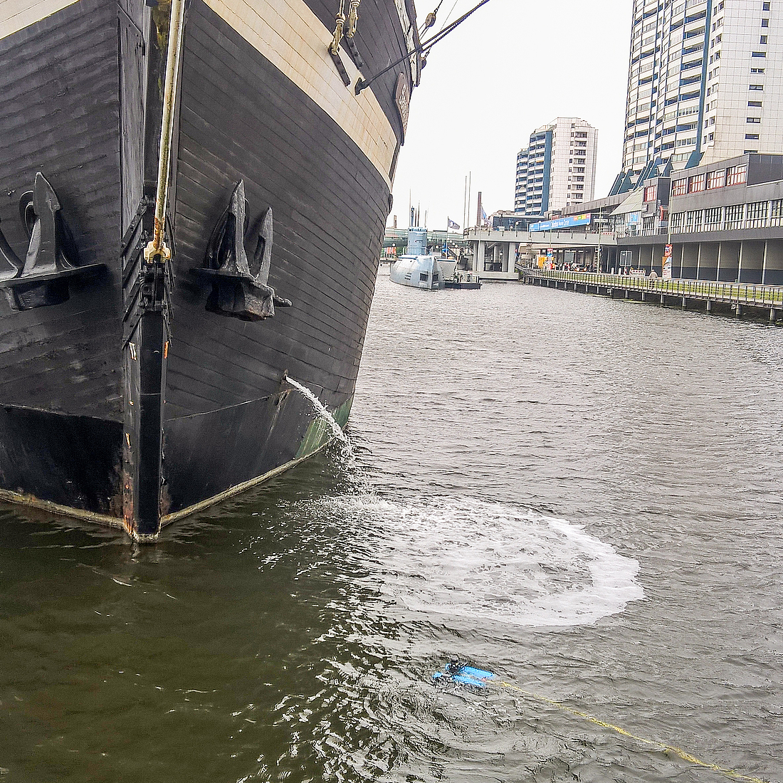 ROV im Einsatz an der SEUTE DEERN