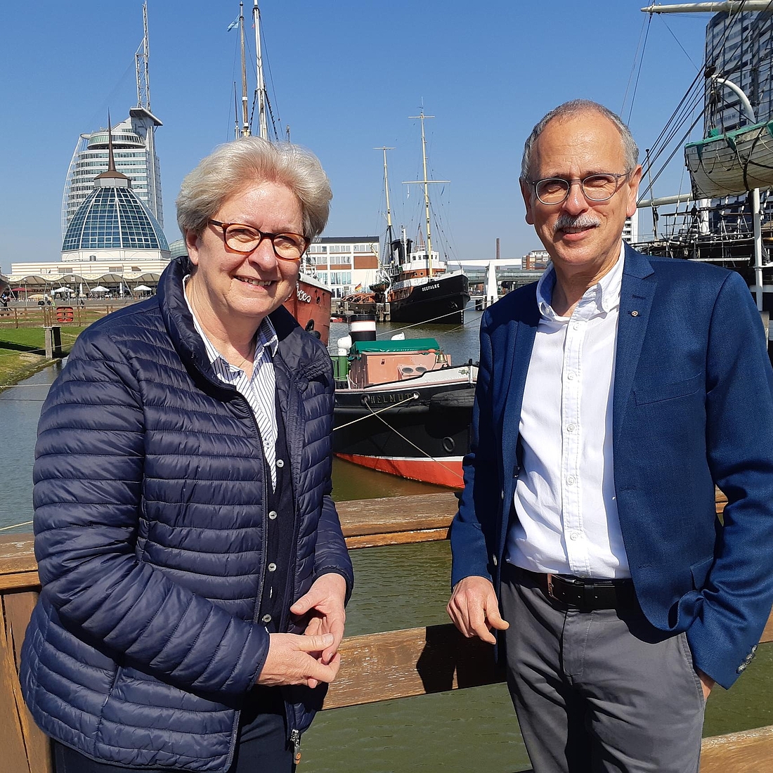 Förderverein: Sabine Schulz und Thomas Rebstock