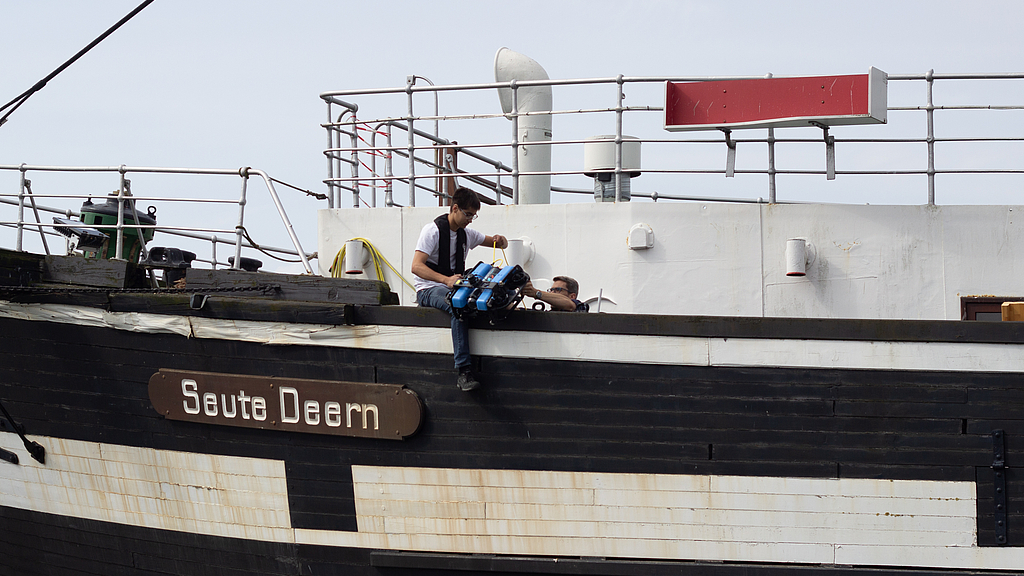 Untersuchungen der SEUTE DEERN mittels ROV