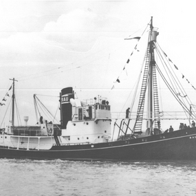 Historisches Foto der RAU IX