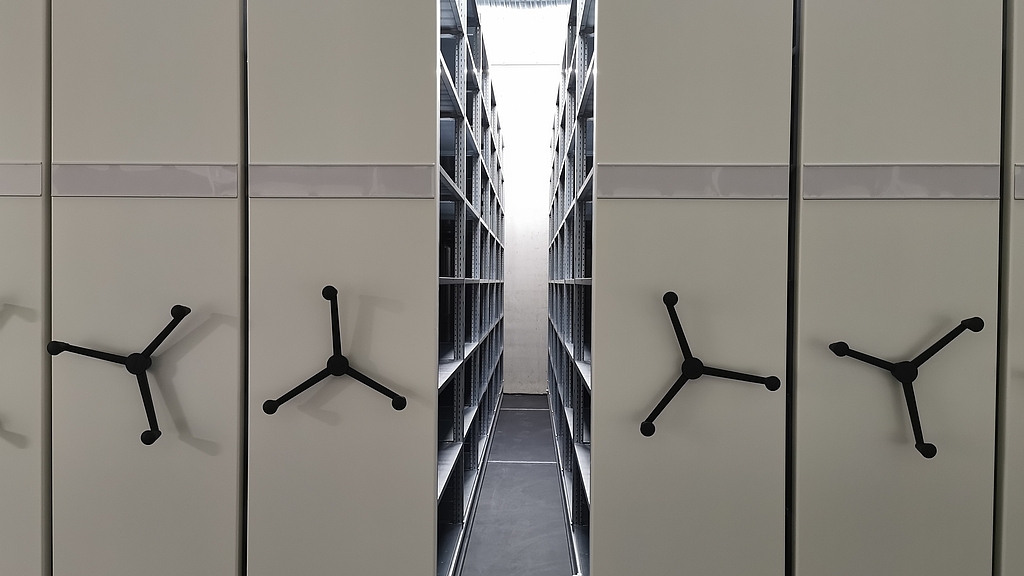 Archiv im neuen Forschungsdepot