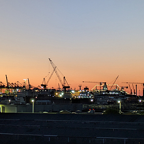 Hafencity bei Nacht